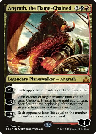 Angrath, the Flame-Chained [Rivals of Ixalan Promos]