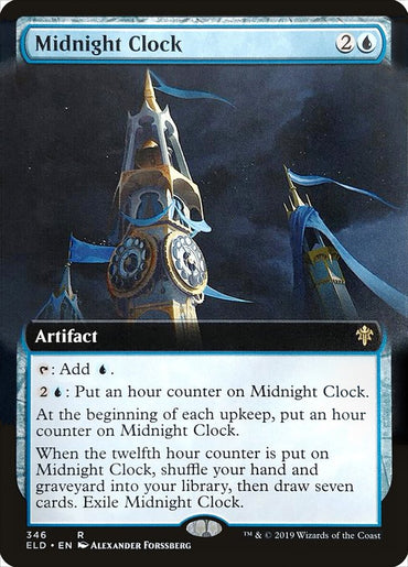 Midnight Clock (Extended) [Throne of Eldraine]