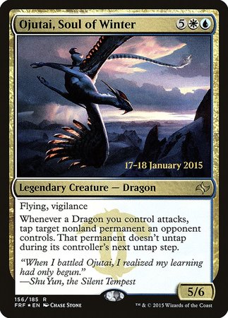 Ojutai, Soul of Winter [Fate Reforged Promos]