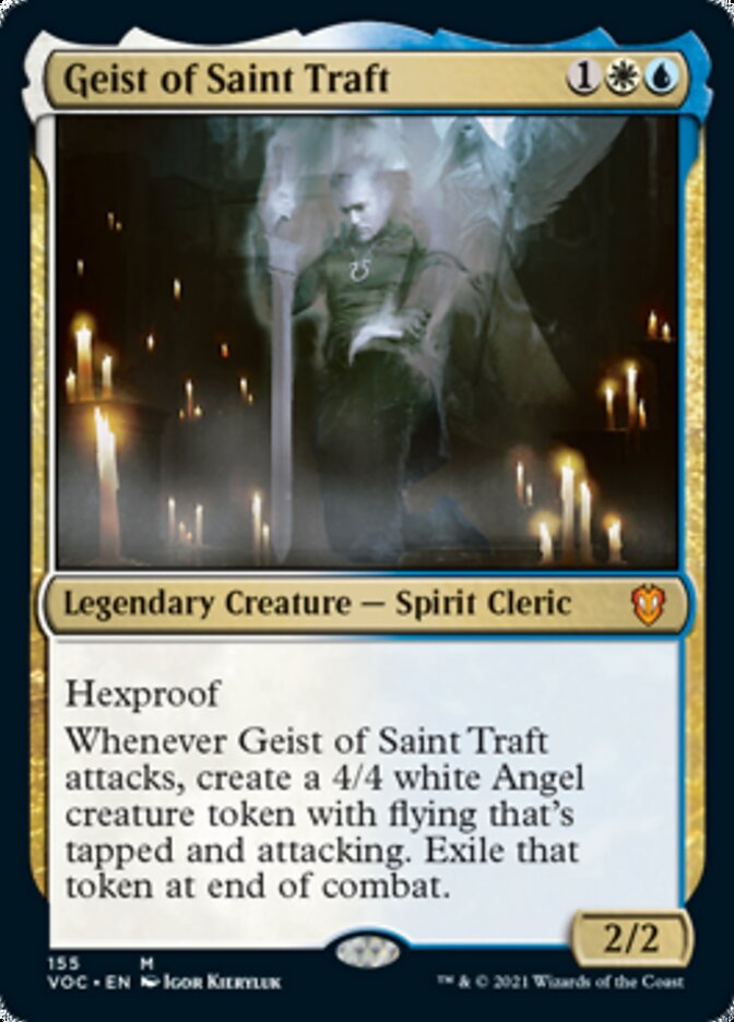 Geist of Saint Traft [Innistrad: Crimson Vow Commander]