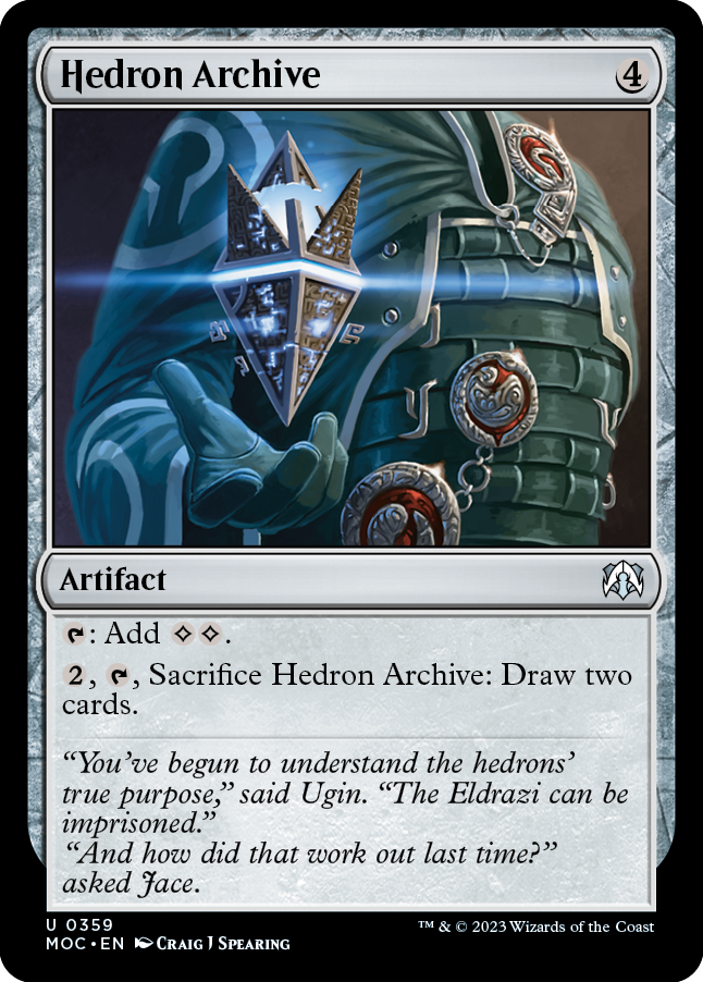 Hedron Archive [March of the Machine Commander]