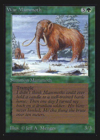War Mammoth (IE) [Intl. Collectorsâ€™ Edition]