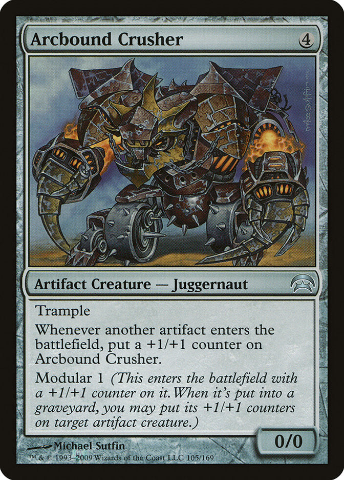 Arcbound Crusher [Planechase] | Oasis Games Chile