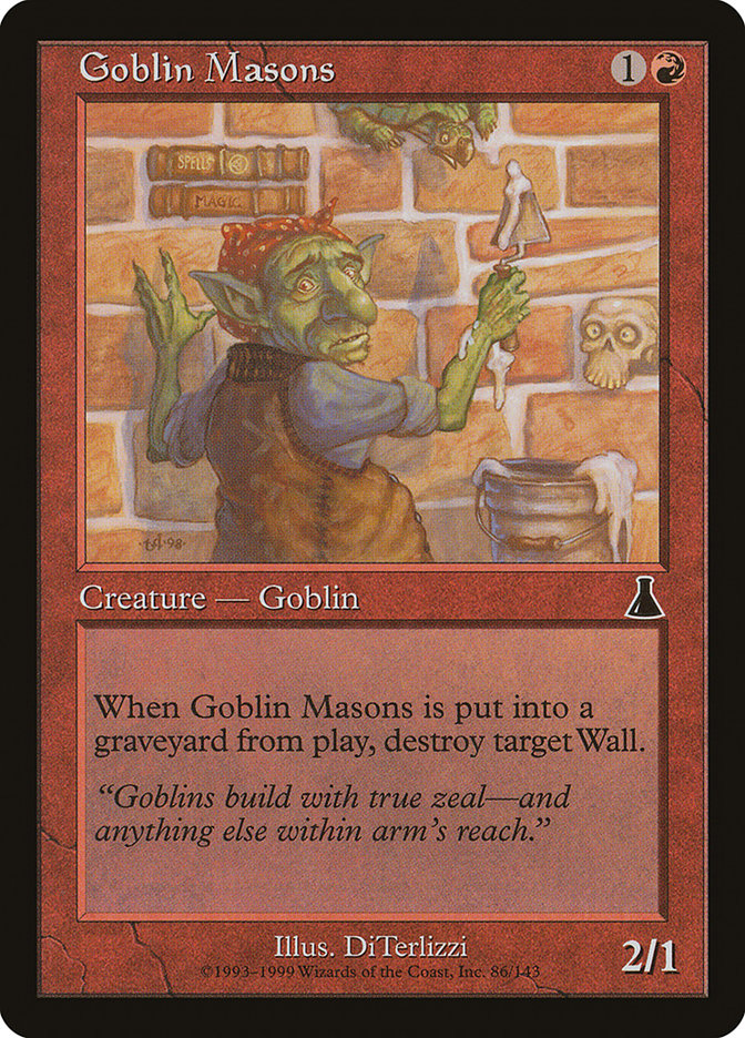 Goblin Masons [Urza's Destiny] | Oasis Games Chile