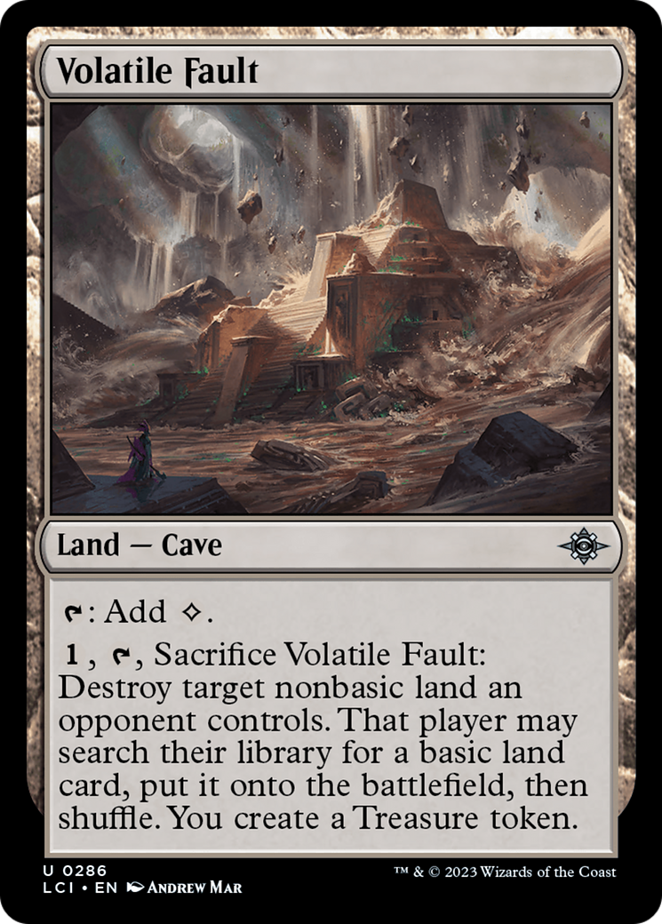 Volatile Fault [The Lost Caverns of Ixalan]