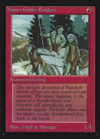 Mons's Goblin Raiders (IE) [Intl. Collectorsâ€™ Edition]