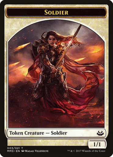 Soldier (003/021) [Modern Masters 2017 Tokens]