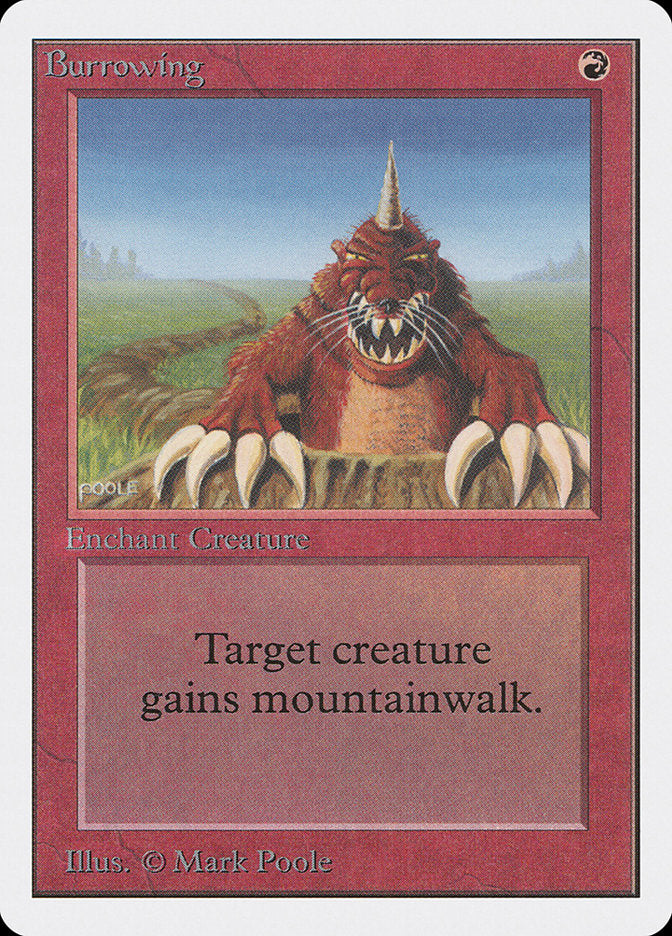 Burrowing [Unlimited Edition] | Oasis Games Chile
