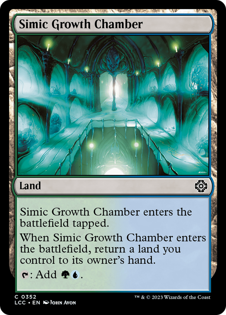 Simic Growth Chamber [The Lost Caverns of Ixalan Commander]