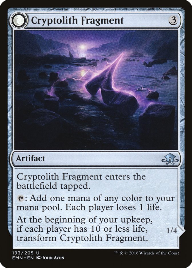 Cryptolith Fragment // Aurora of Emrakul [Eldritch Moon] | Oasis Games Chile