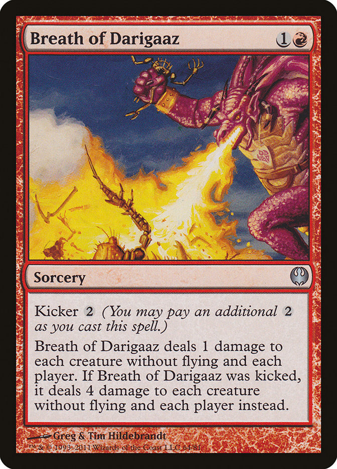Breath of Darigaaz [Duel Decks: Knights vs. Dragons] | Oasis Games Chile