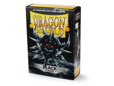 Dragon Shield Classic Sleeve - Black ‘Locus’ 60ct