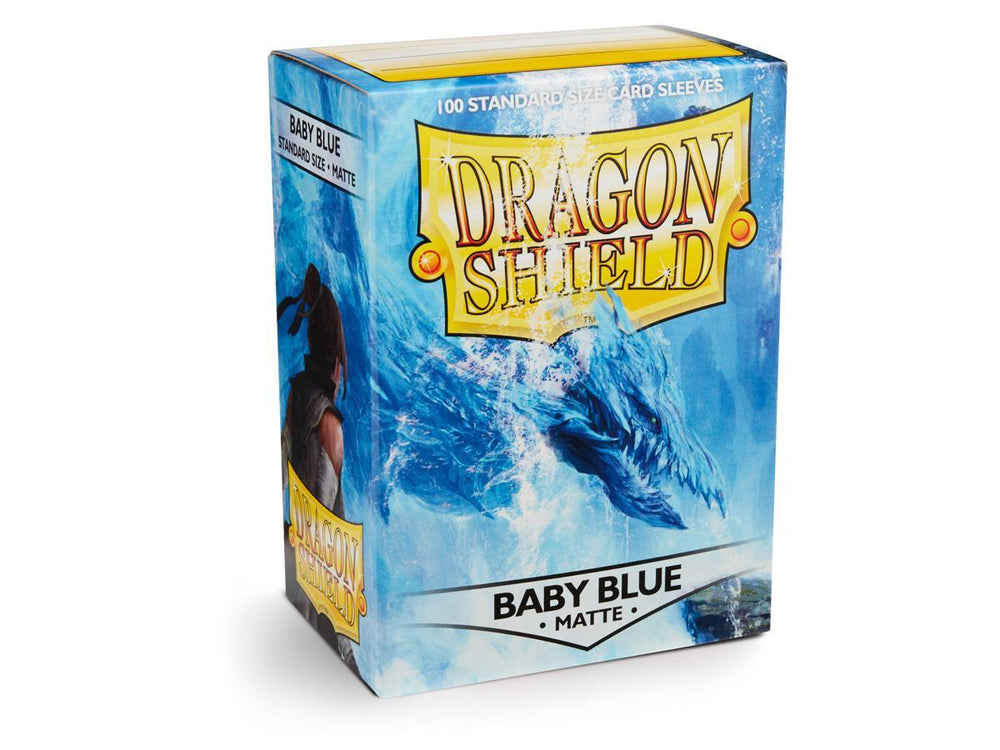 Dragon Shield Matte Sleeve - Baby Blue ‘Bethia’ 100ct