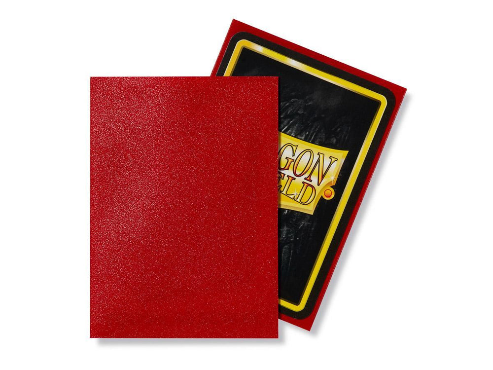 Dragon Shield Matte Sleeve - Ruby 100ct