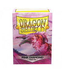 Dragon Shield Matte Sleeve - Pink Diamond 100ct