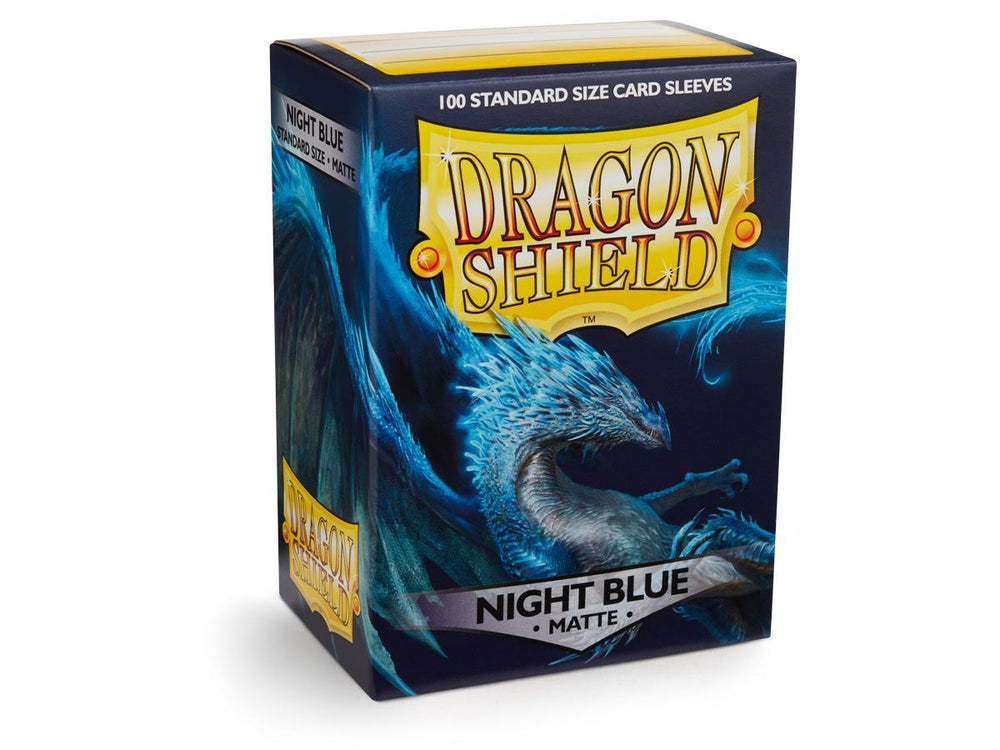 Dragon Shield Matte Sleeve - Night Blue 100ct