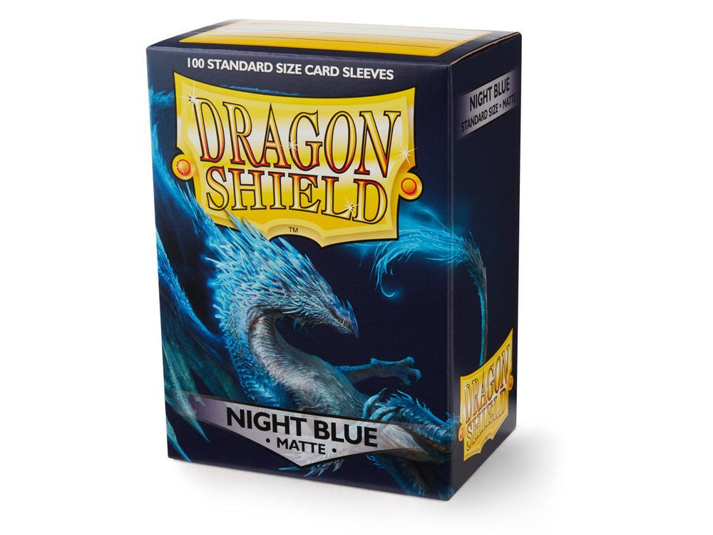 Dragon Shield Matte Sleeve - Night Blue 100ct