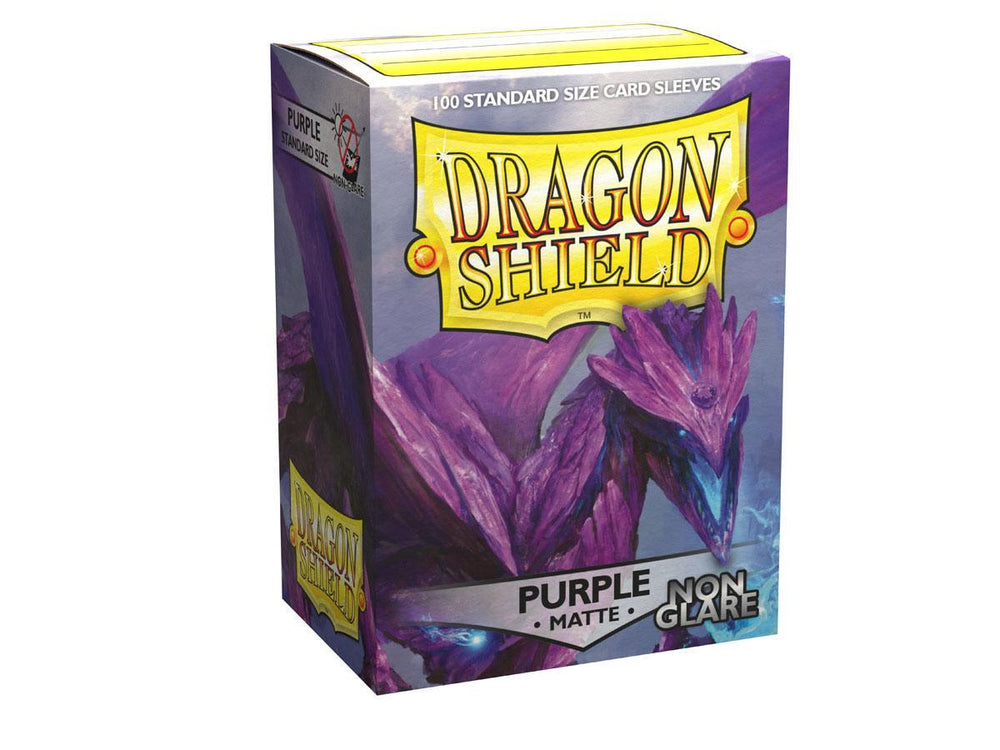 Dragon Shield Non-Glare Sleeve - Purple ‘Amifist’ 100ct