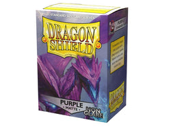 Dragon Shield Non-Glare Sleeve - Purple ‘Amifist’ 100ct