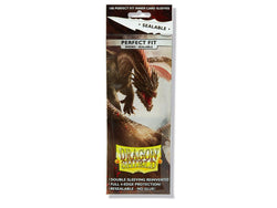 Dragon Shield Perfect Fit Sleeve - Smoke (Sealable) 100ct