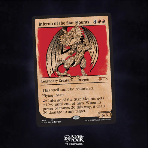 Secret Lair: "Secret Lair x Beadle & Grimm's Here Be Dragons"