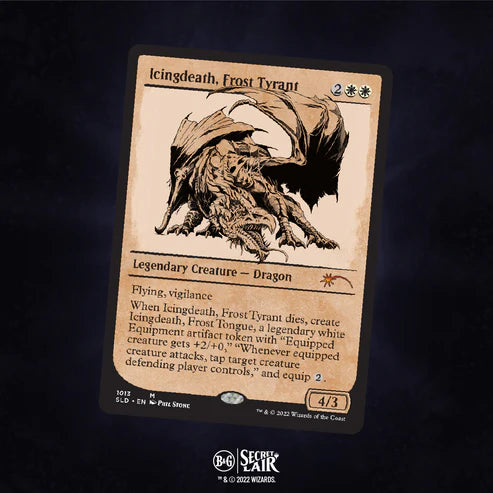 Secret Lair: "Secret Lair x Beadle & Grimm's Here Be Dragons"
