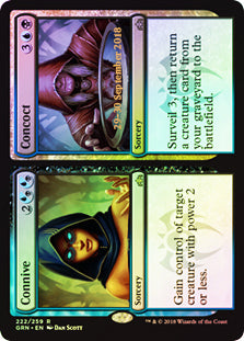Connive // Concoct [Guilds of Ravnica Promos]