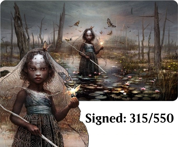 Aminatou, the Fateshifter Seb McKinnon Signed - Limited Edition [Commander 2018 - PLAYMAT]