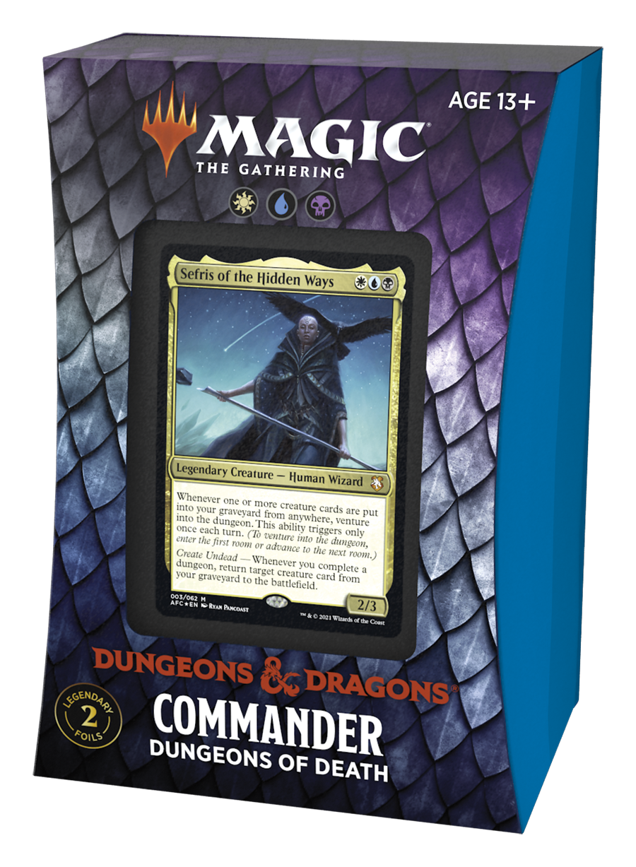 Dungeons & Dragons: Adventures in the Forgotten Realms: "Commander Decks" | Oasis Games Chile