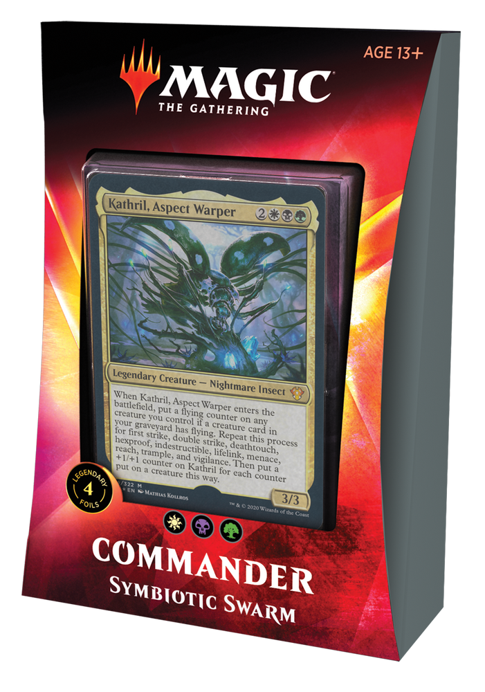 2020 commander decks mtg Magic the Gathering card Collector Booster Sample Pack (contains 1 Traditional Foil or nonfoil alt Commander 2020 (Ikoria) - Tara
