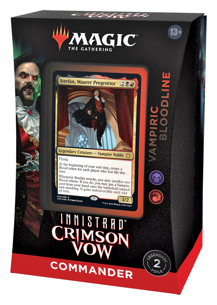 Innistrad: Crimson Vow: "Commander Decks"