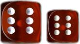 Chessex: D6 Translucent Dice Set - 12mm x 36