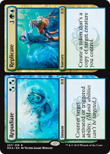 Repudiate // Replicate [Ravnica Allegiance]
