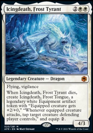 Icingdeath, Frost Tyrant (Promo Pack) [Dungeons & Dragons: Adventures in the Forgotten Realms Promos]