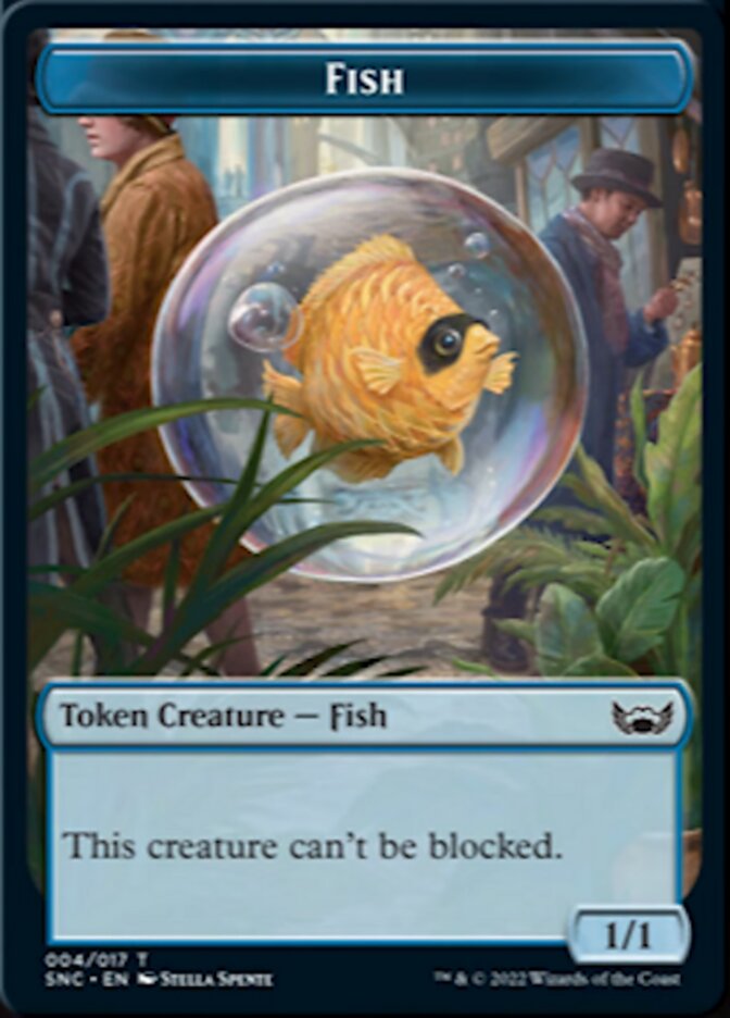 Fish Token [Streets of New Capenna Tokens]