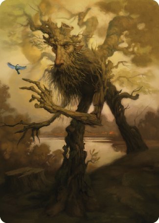 Treefolk Token Art Card [The Lord of the Rings: Tales of Middle-earth Art Series]