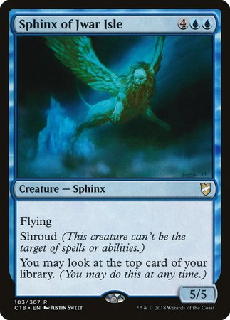 Sphinx of Jwar Isle [Commander 2018]