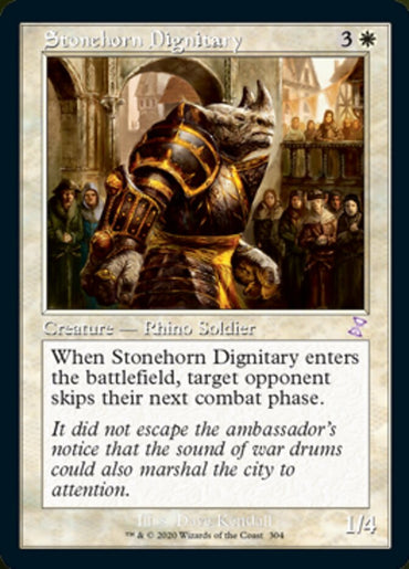 Stonehorn Dignitary (Timeshifted) [Time Spiral Remastered]