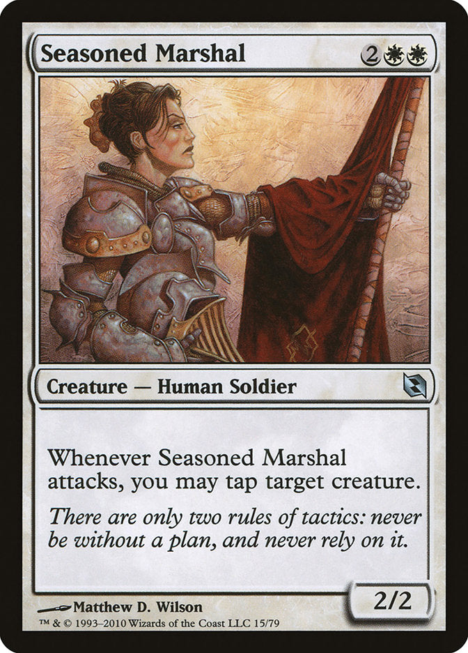 Seasoned Marshal [Duel Decks: Elspeth vs. Tezzeret] | Oasis Games Chile