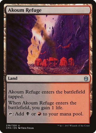Akoum Refuge [Commander Anthology]
