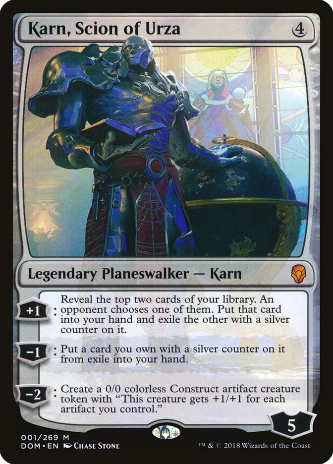 Karn, Scion of Urza [Dominaria] | Oasis Games Chile