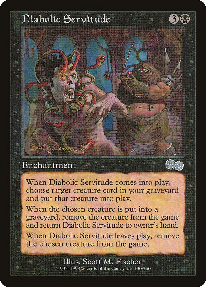 Diabolic Servitude [Urza's Saga] | Oasis Games Chile