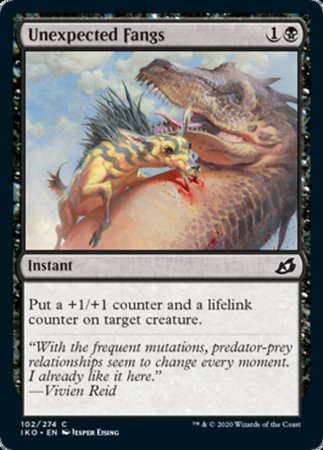 JAPANESE Unexpected Fangs [Ikoria: Lair of Behemoths]