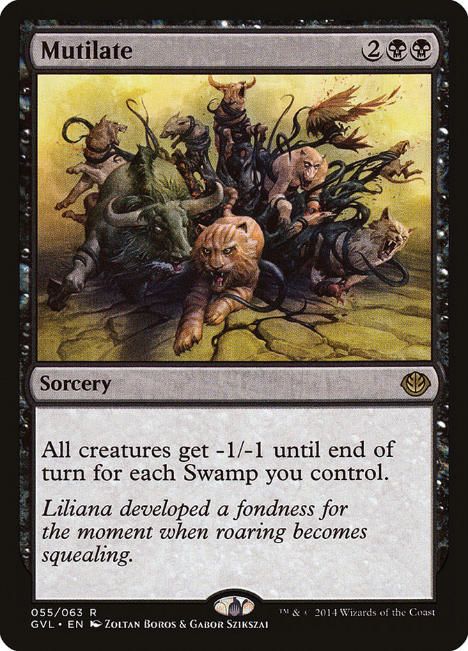 Mutilate (Garruk vs. Liliana) [Duel Decks Anthology] | Oasis Games Chile
