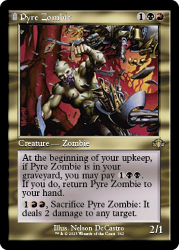 Pyre Zombie (Retro) [Dominaria Remastered]