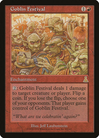 Goblin Festival [Urza's Destiny]