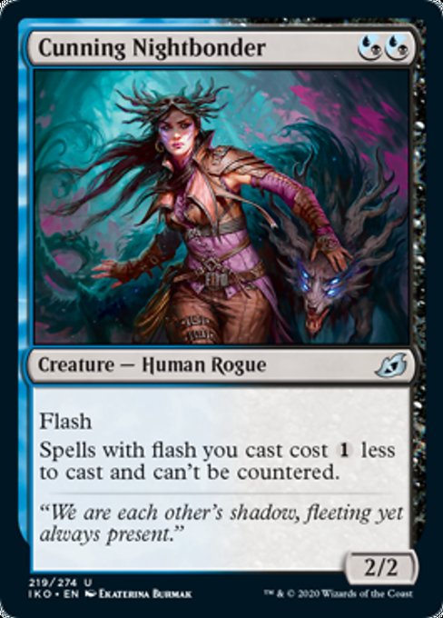 JAPANESE Cunning Nightbonder [Ikoria: Lair of Behemoths]
