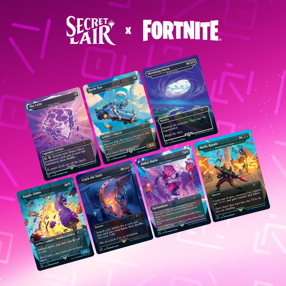 Secret Lair: "Secret Lair x FORTNITE"