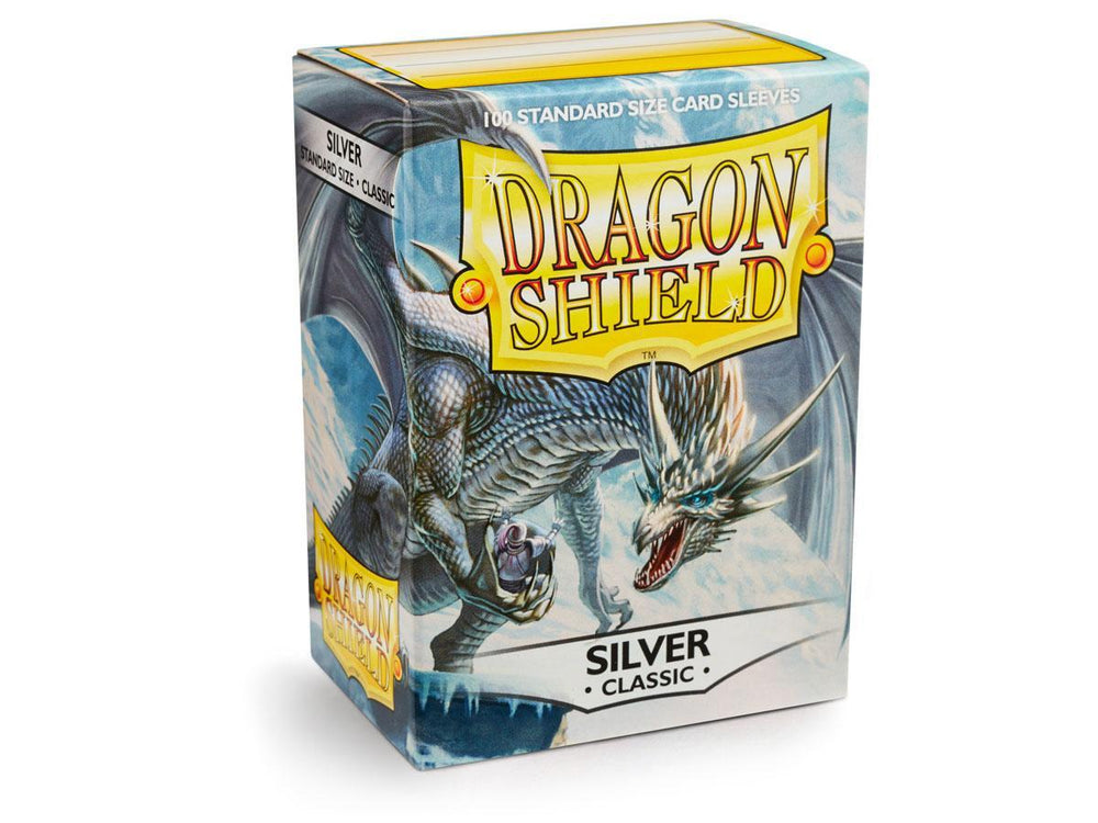 Dragon Shield Classic Sleeve - Silver ‘Mirage’ 100ct