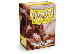 Dragon Shield Classic Sleeve - Brown ‘Brakish’ 100ct